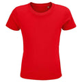 Rot - Front - SOLS - "Crusader" T-Shirt für Kinder