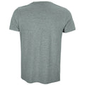 Grau meliert - Side - NEOBLU - "Loris" T-Shirt Baumwolle aus biologischem Anbau für Herren-Damen Unisex