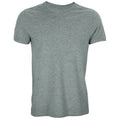 Grau meliert - Front - NEOBLU - "Loris" T-Shirt Baumwolle aus biologischem Anbau für Herren-Damen Unisex
