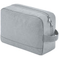 Grau - Front - Bagbase - Herren-Damen Unisex Kosmetikbeutel "Essentials", recyceltes Material