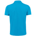 Wasserblau - Back - SOLs Herren Prime Pique Polo-Shirt, Kurzarm