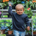 Marineblau - Back - Babybugz - "Essential" Sweatshirt für Baby