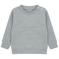 Grau meliert - Front - Larkwood - Sweatshirt für Kinder