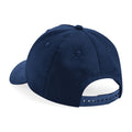 Marineblau - Back - Beechfield - Baseball-Mütze 5 Segmente für Kinder