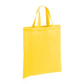 Gelb - Front - Brand Lab - Einkaufstasche, Baumwolle