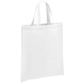 Weiß - Front - Brand Lab - Einkaufstasche, Baumwolle