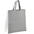 Silber - Front - Brand Lab - Einkaufstasche, Bio-Baumwolle