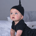 Schwarz - Back - Babybugz - Wintermütze für Baby