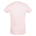 Pink meliert - Back - SOLS Herren Regent Slim Fit T-Shirt, Kurzarm
