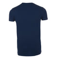 Dunkles Marineblau - Back - SOLS Herren Imperial Slim Fit T-Shirt, Kurzarm