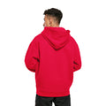 Leuchtend Rot - Side - SOLS - "Connor" Kapuzenpullover Baumwolle aus biologischem Anbau für Herren-Damen Unisex