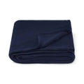 Marineblau - Front - Brand Lab - Decke, Dickes Fleece
