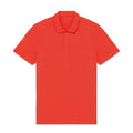 Paprika-Rot - Front - Native Spirit - Poloshirt für Herren