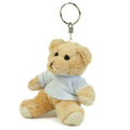 Hellbraun-Weiß - Front - Mumbles - Schlüsselanhänger Teddybär