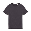 Vulkangrau meliert - Front - Native Spirit - T-Shirt für Herren-Damen Unisex
