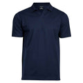 Marineblau - Front - Tee Jays - Poloshirt V-Ausschnitt für Herren