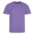 Digitalesd Lavender - Front - AWDis Cool - "Smooth" T-Shirt für Herren-Damen Unisex