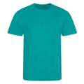 Türkis - Front - AWDis Cool - "Smooth" T-Shirt für Herren-Damen Unisex