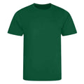Flaschengrün - Front - AWDis Cool - "Smooth" T-Shirt für Herren-Damen Unisex