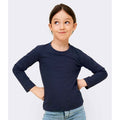 Dunkelblau - Side - SOLS - "Imperial" T-Shirt für Kinder  Langärmlig