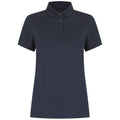 Marineblau - Front - Henbury - Poloshirt für Damen