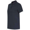 Marineblau - Back - Henbury - Poloshirt für Damen