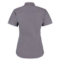Holzkohle - Back - Kustom Kit - "Premium" Hemd für Damen  kurzärmlig