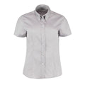 Silber - Front - Kustom Kit - "Premium" Hemd für Damen  kurzärmlig