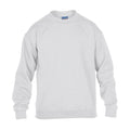 Weiß - Front - Gildan - Sweatshirt Überschnittene Schulter für Kinder