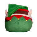 Grün - Back - Mumbles - weihnachtliches Design-Plüsch-Spielzeug "Squidgy", Elf