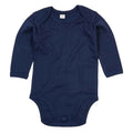 Navy - Front - Babybugz - Bodysuit für Baby  Langärmlig