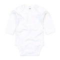 Weiß - Front - Babybugz - Bodysuit für Baby  Langärmlig