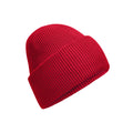 Rot - Front - Beechfield - "Classic" Mütze Tief gefesselt für Herren-Damen Unisex