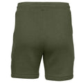 Militärgrün - Back - Bella + Canvas - Sweat-Shorts für Herren-Damen Unisex