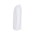 Weiß - Side - Premier - "Long John" T-Shirt für Herren  Krempelärmel