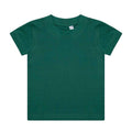 Flaschengrün - Front - Larkwood - T-Shirt für Baby