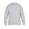 Grau - Front - Gildan - Sweatshirt Überschnittene Schulter für Kinder
