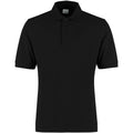 Schwarz - Front - Kustom Kit - "Klassic" Poloshirt Superwäsche 60°C für Herren