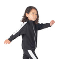 Schwarz-Weiß - Side - Larkwood - Trainingsjacke für Baby