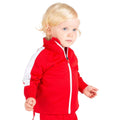 Rot-Weiß - Side - Larkwood - Trainingsjacke für Baby