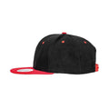 Schwarz-Rot - Side - Result Headwear - "Bronx" Snapback Mütze für Herren-Damen Unisex