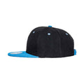 Schwarz-Azurblau - Side - Result Headwear - "Bronx" Snapback Mütze für Herren-Damen Unisex