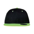 Schwarz-Limone - Front - Result Headwear - "Bronx" Snapback Mütze für Herren-Damen Unisex