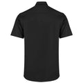 Schwarz - Back - Kustom Kit - "Premium" Hemd für Herren  kurzärmlig