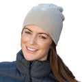 Cremefarbe - Back - Result Winter Essentials - Mütze für Herren-Damen Unisex