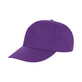 Violett - Front - Result Headwear - "Houston" Kappe für Herren-Damen Unisex