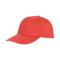 Rot - Front - Result Headwear - "Houston" Kappe für Herren-Damen Unisex