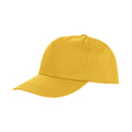 Gelb - Front - Result Headwear - "Houston" Kappe für Herren-Damen Unisex