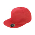 Rot - Front - Result Headwear - "Original Bronx" Snapback Mütze für Herren-Damen Unisex