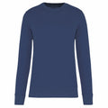 Tiefblau - Front - Kariban - Sweatshirt Rundhalsausschnitt für Herren-Damen Unisex